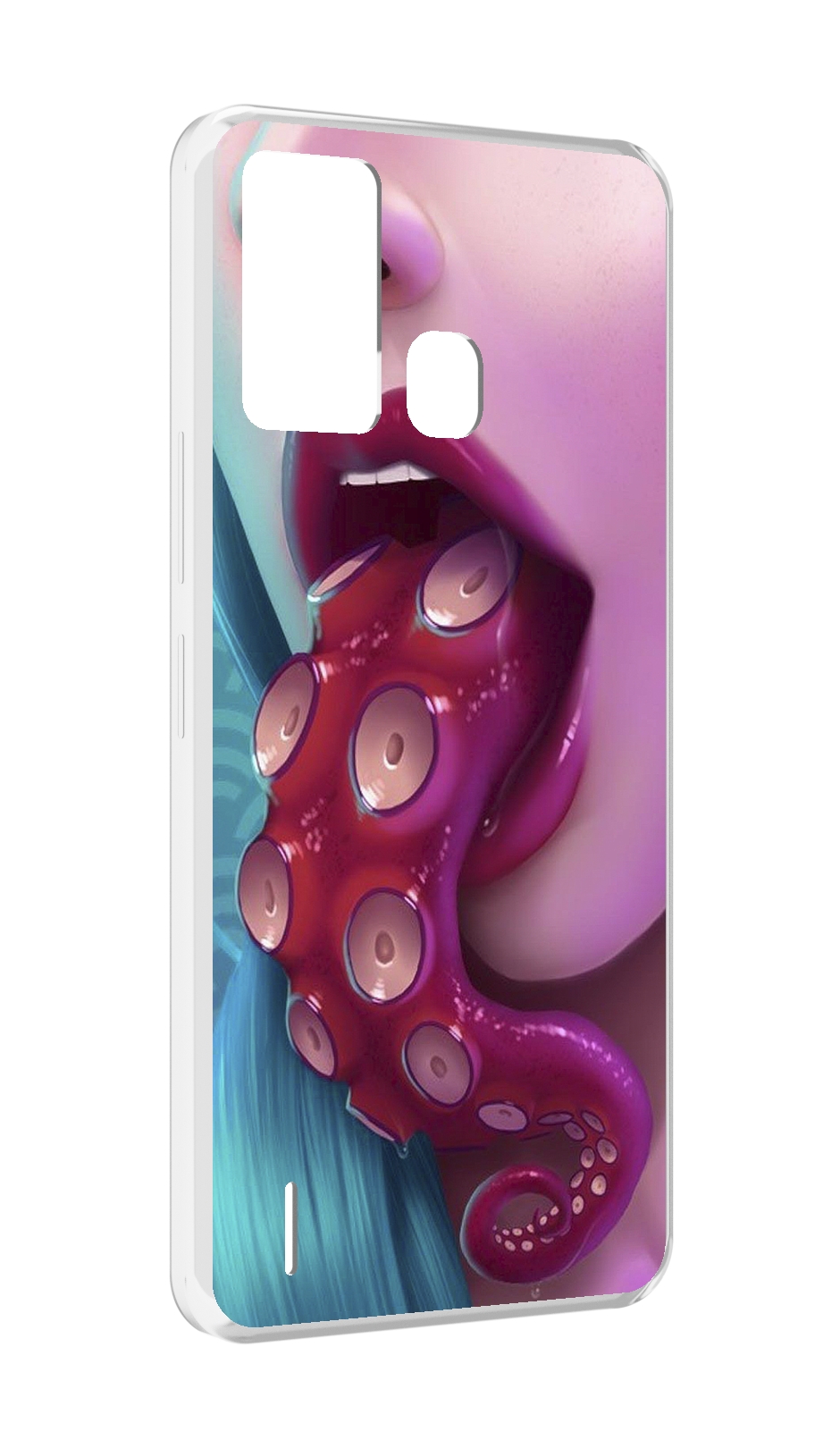Чехол MyPads девушка с щупальцой женский для ITEL S16 / ITEL Vision 1 Pro, Прозрачный, Tocco
Чехол MyPads девушка с щупальцой женский для ITEL S16 / ITEL Vision 1 Pro, Прозрачный, Tocco