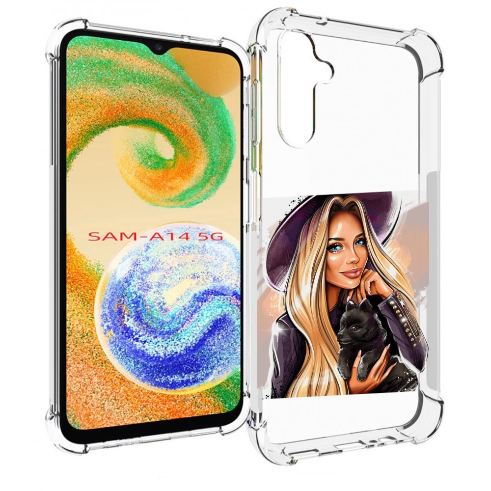 Чехол MyPads девушка-с-черным-щенком женский для Samsung Galaxy A14 5G, Прозрачный, Tocco
Чехол MyPads девушка-с-черным-щенком женский для Samsung Galaxy A14 5G, Прозрачный, Tocco