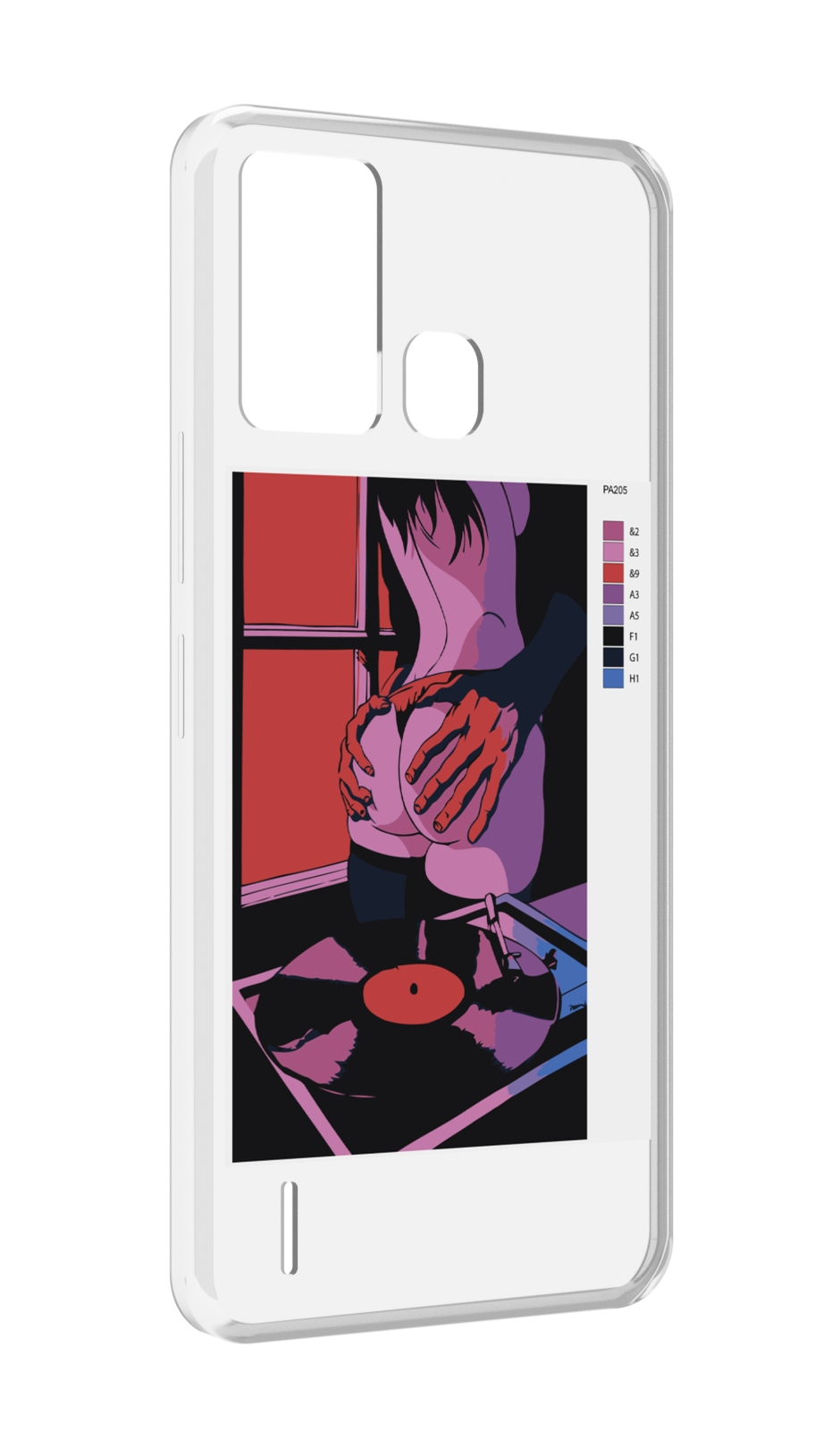 Чехол MyPads девушка красивая сзади женский для ITEL S16 / ITEL Vision 1 Pro, Прозрачный, Tocco 
Чехол MyPads девушка красивая сзади женский для ITEL S16 / ITEL Vision 1 Pro, Прозрачный, Tocco