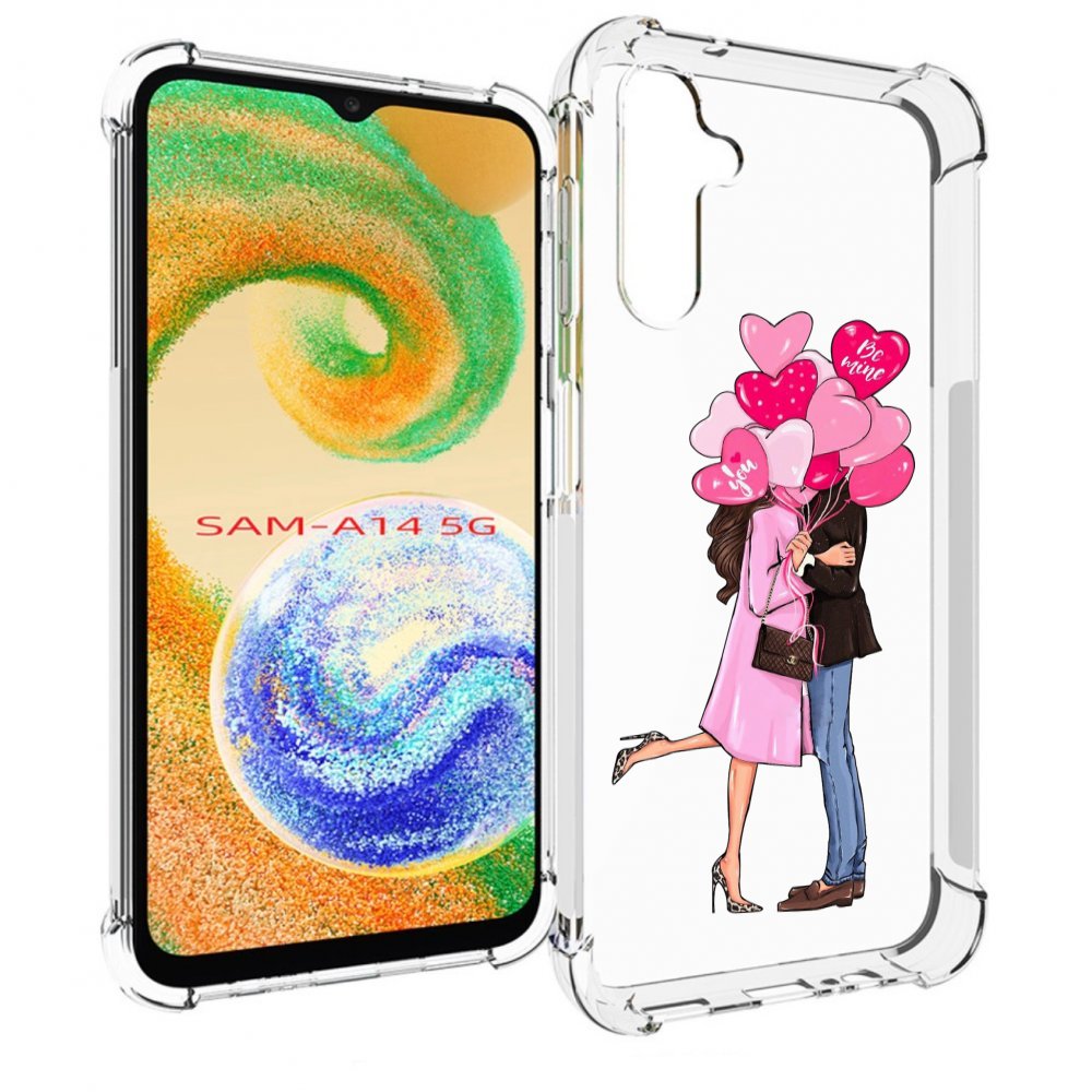 Чехол MyPads девушка-с-парнем-сердечки женский для Samsung Galaxy A14 5G, Прозрачный, Tocco
Чехол MyPads девушка-с-парнем-сердечки женский для Samsung Galaxy A14 5G, Прозрачный, Tocco
