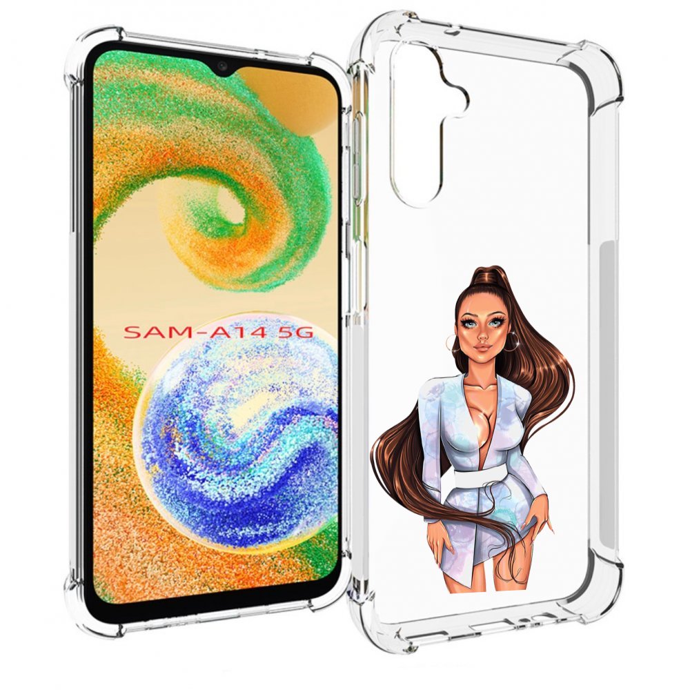 Чехол MyPads девушка-с-очень-длинными-волосами женский для Samsung Galaxy A14 5G, Прозрачный, Tocco
Чехол MyPads девушка-с-очень-длинными-волосами женский для Samsung Galaxy A14 5G, Прозрачный, Tocco