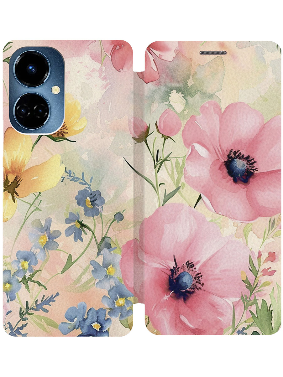 Чехол-книжка на Tecno Camon 19 / 19 Pro с принтом "Акварельные маки" золотой, Золотистый;бежевый;желтый;розовый, 778675822
Чехол-книжка на Tecno Camon 19 / 19 Pro с принтом "Акварельные маки" золотой, Золотистый;бежевый;желтый;розовый, 778675822