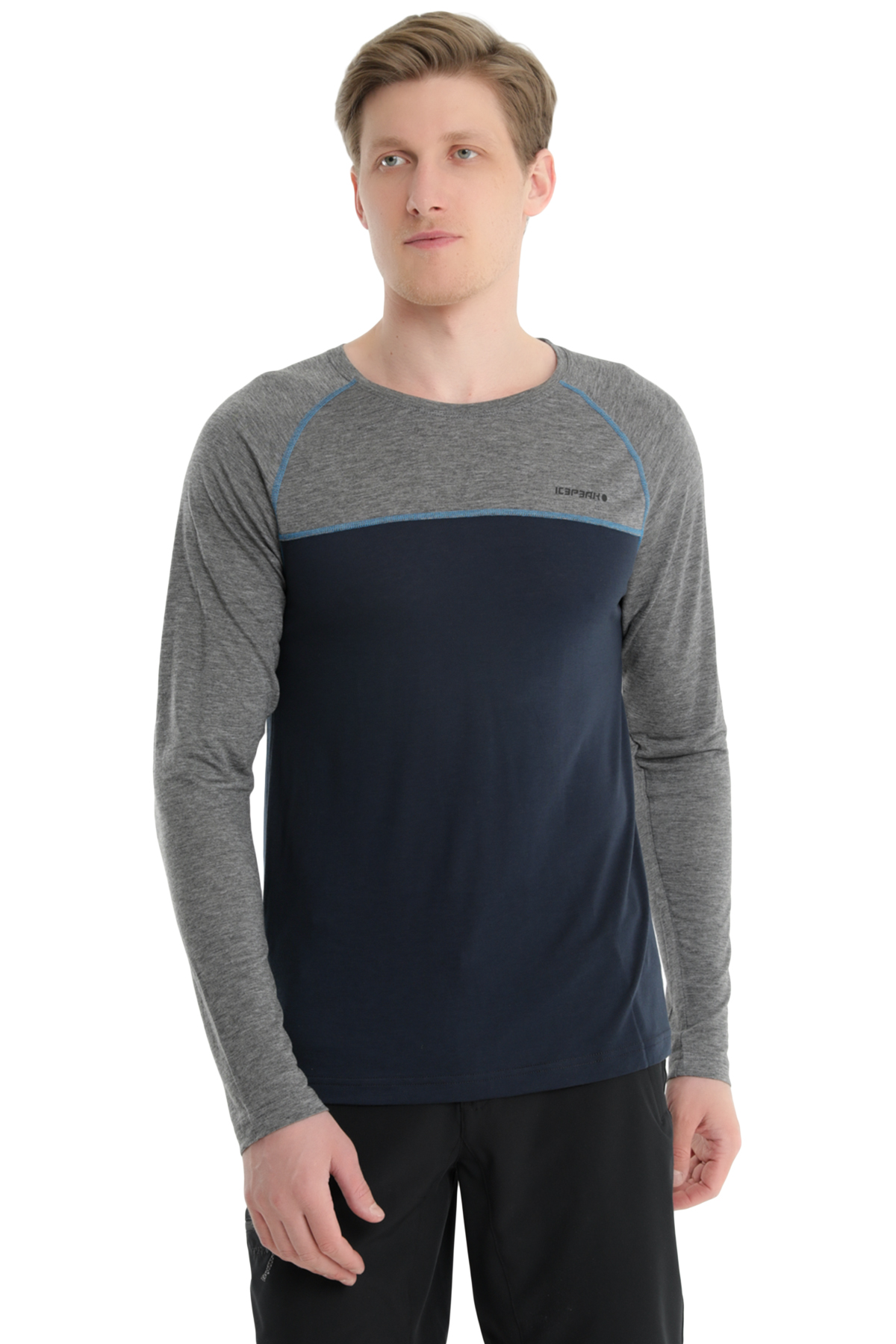 фото Лонгслив мужской icepeak 57747_395 серый 50