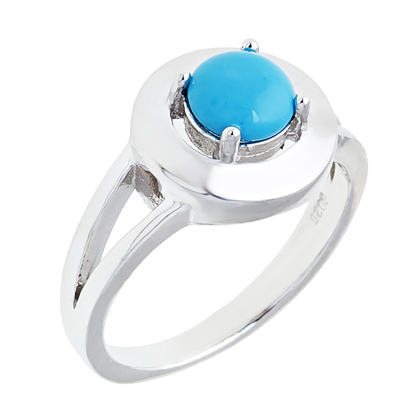 фото Кольцо из серебра с бирюзой р. 18 balex jewellery 1422930300