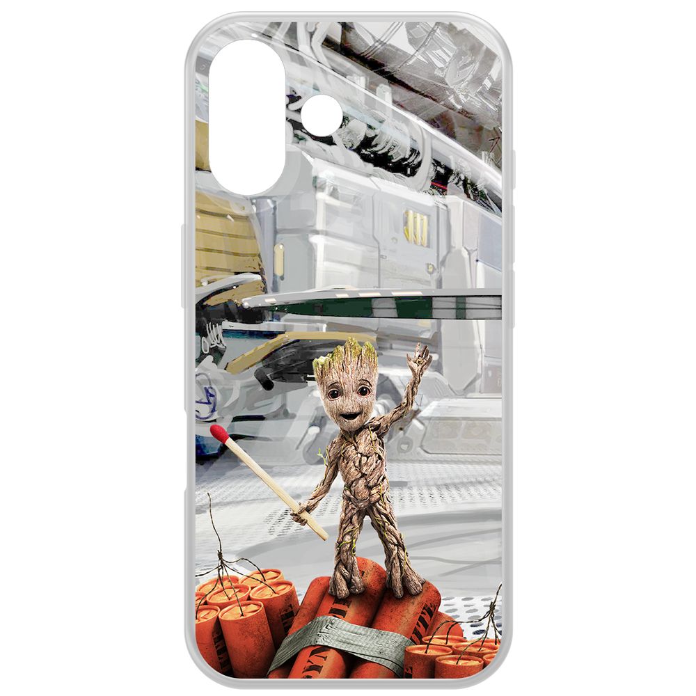 Чехол-накладка Krutoff Clear Case Стражи Галактики. Малыш Грут для iPhone 16, Прозрачный
Чехол-накладка Krutoff Clear Case Стражи Галактики. Малыш Грут для iPhone 16, Прозрачный