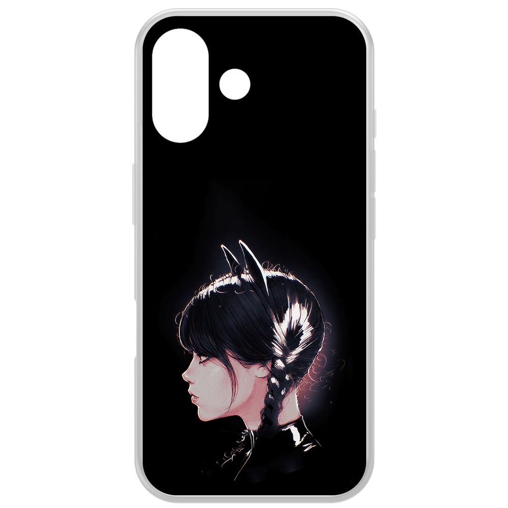 Чехол-накладка Krutoff Clear Case Уэнсдей Аддамс - Кошка Уэнсдей для iPhone 16, Прозрачный
Чехол-накладка Krutoff Clear Case Уэнсдей Аддамс - Кошка Уэнсдей для iPhone 16, Прозрачный