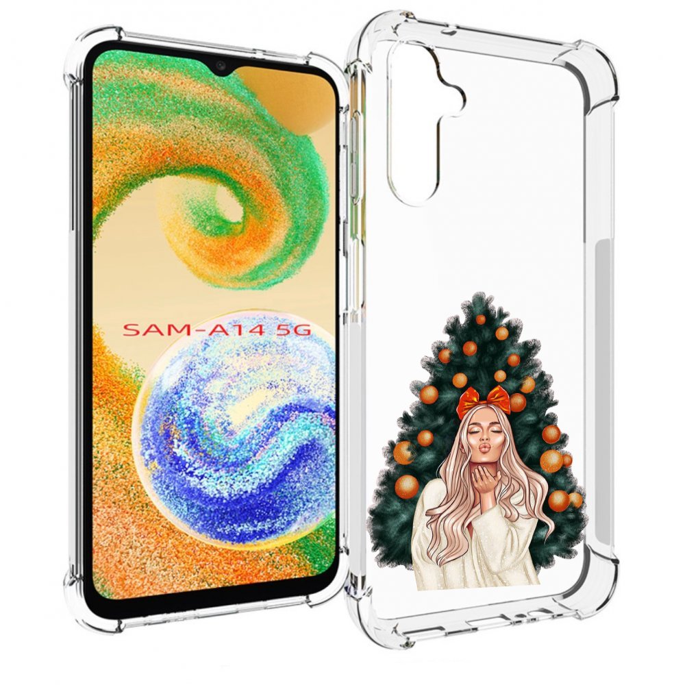 Чехол MyPads девушка-под-елкой-с-мандаринами женский для Samsung Galaxy A14 5G, Прозрачный, Tocco
Чехол MyPads девушка-под-елкой-с-мандаринами женский для Samsung Galaxy A14 5G, Прозрачный, Tocco