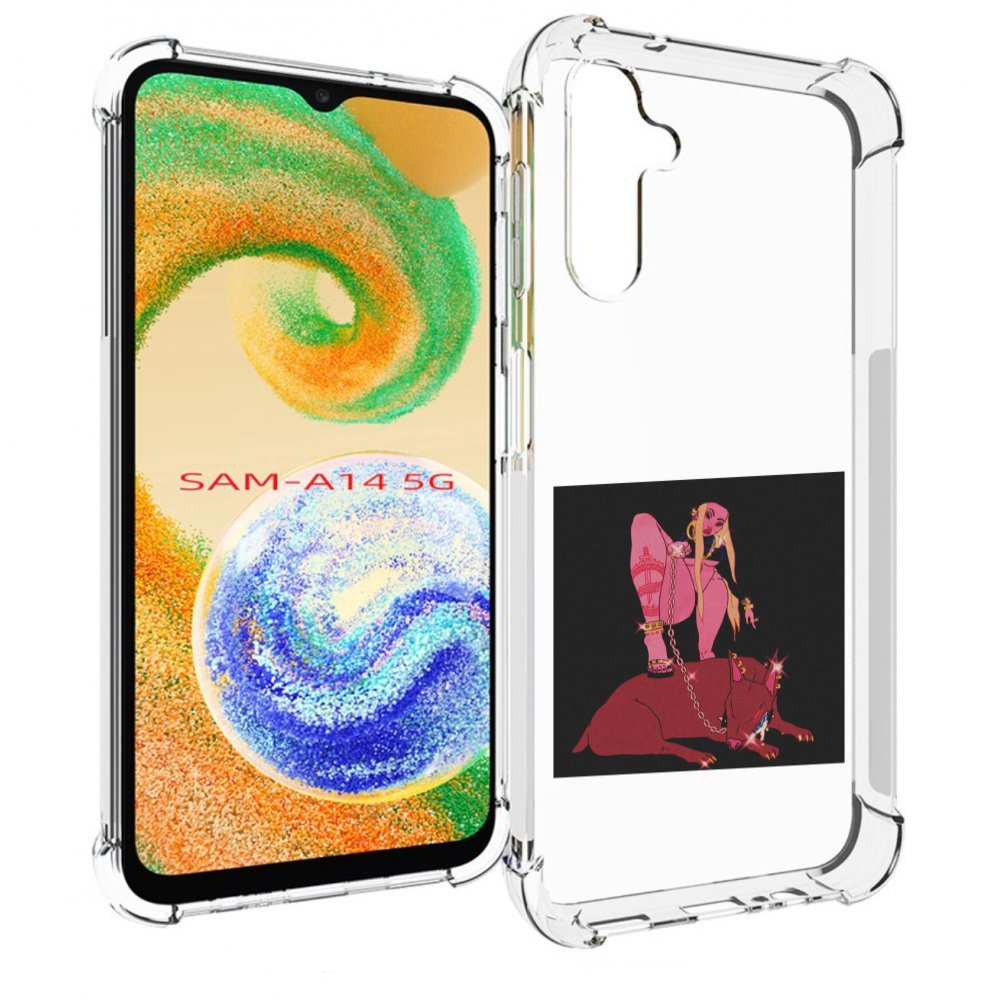 Чехол MyPads девушка с собакой на цепи нарисованная женский для Samsung Galaxy A14 5G, Прозрачный, Tocco
Чехол MyPads девушка с собакой на цепи нарисованная женский для Samsung Galaxy A14 5G, Прозрачный, Tocco