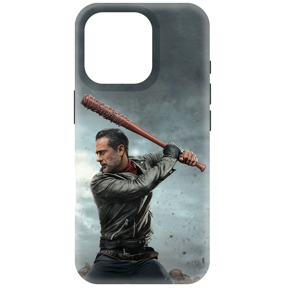 Чехол-накладка Krutoff Soft Case Ходячие мертвецы. Ниган для iPhone 16 Pro черный
Чехол-накладка Krutoff Soft Case Ходячие мертвецы. Ниган для iPhone 16 Pro черный