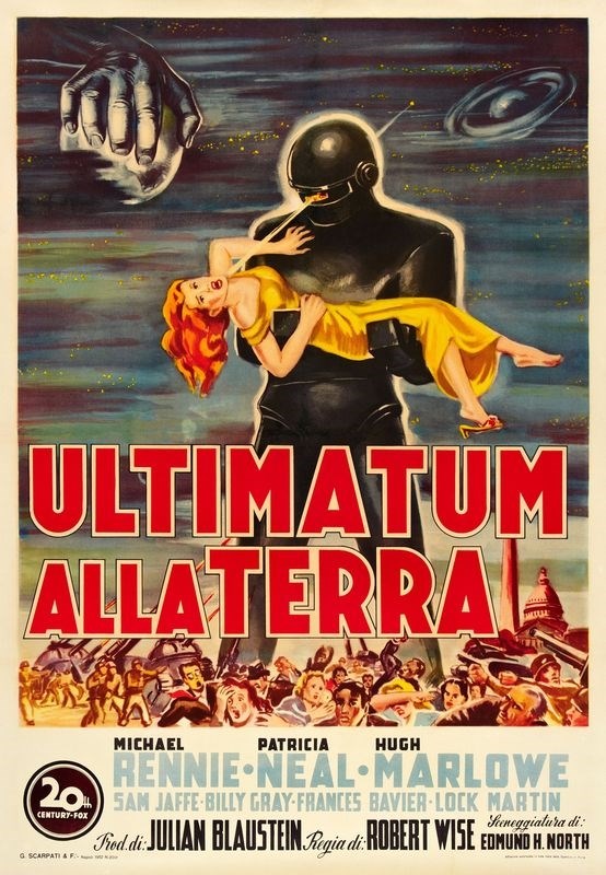 Постер к фильму "День, когда остановилась Земля" (The Day the Earth Stood Still) A2
Постер к фильму "День, когда остановилась Земля" (The Day the Earth Stood Still) A2