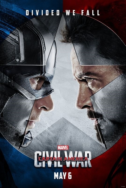 Постер к фильму "Первый мститель: Противостояние" (Captain America Civil War) A3
Постер к фильму "Первый мститель: Противостояние" (Captain America Civil War) A3