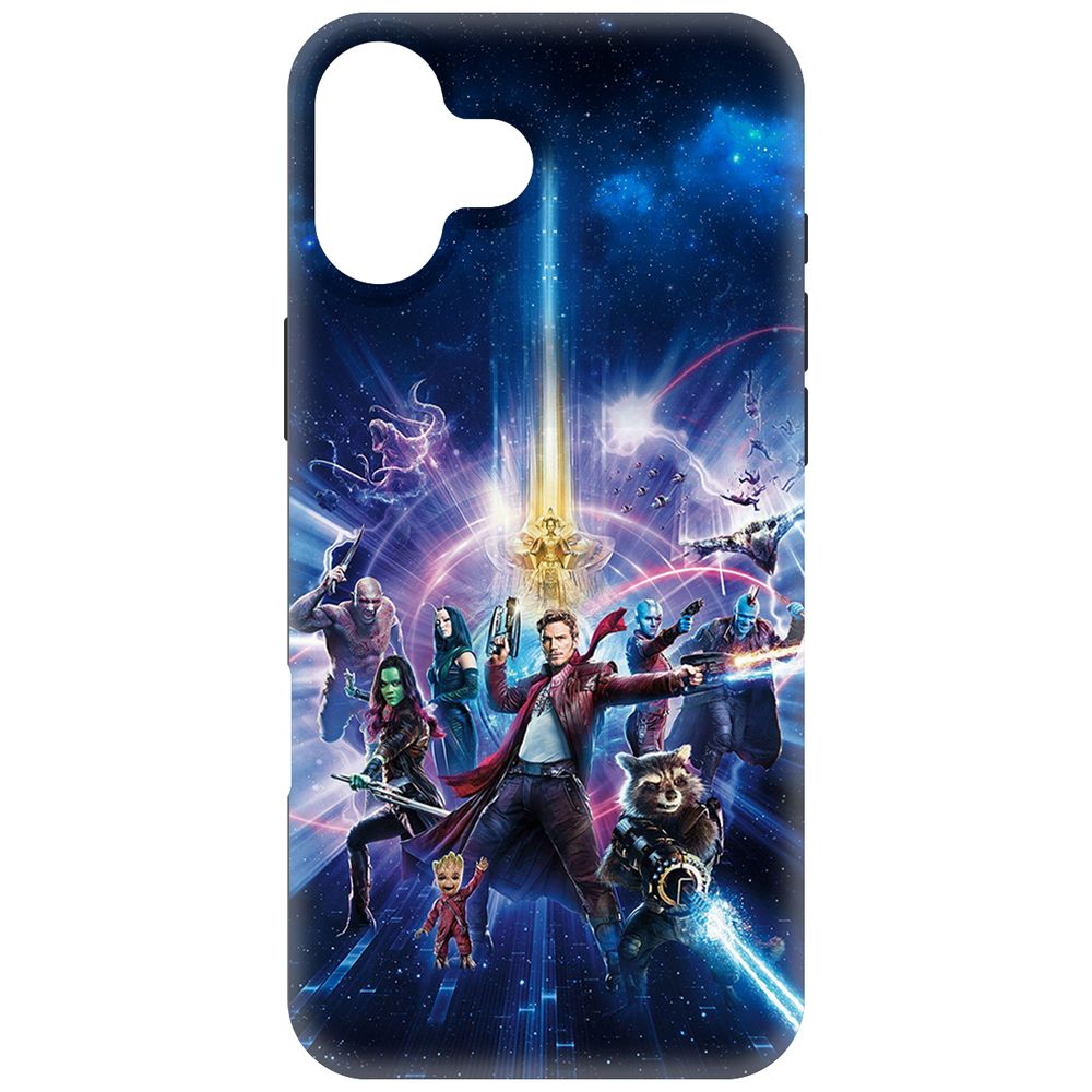 Чехол-накладка Krutoff Soft Case Стражи Галактики. Все вместе для iPhone 16 Plus черный
Чехол-накладка Krutoff Soft Case Стражи Галактики. Все вместе для iPhone 16 Plus черный