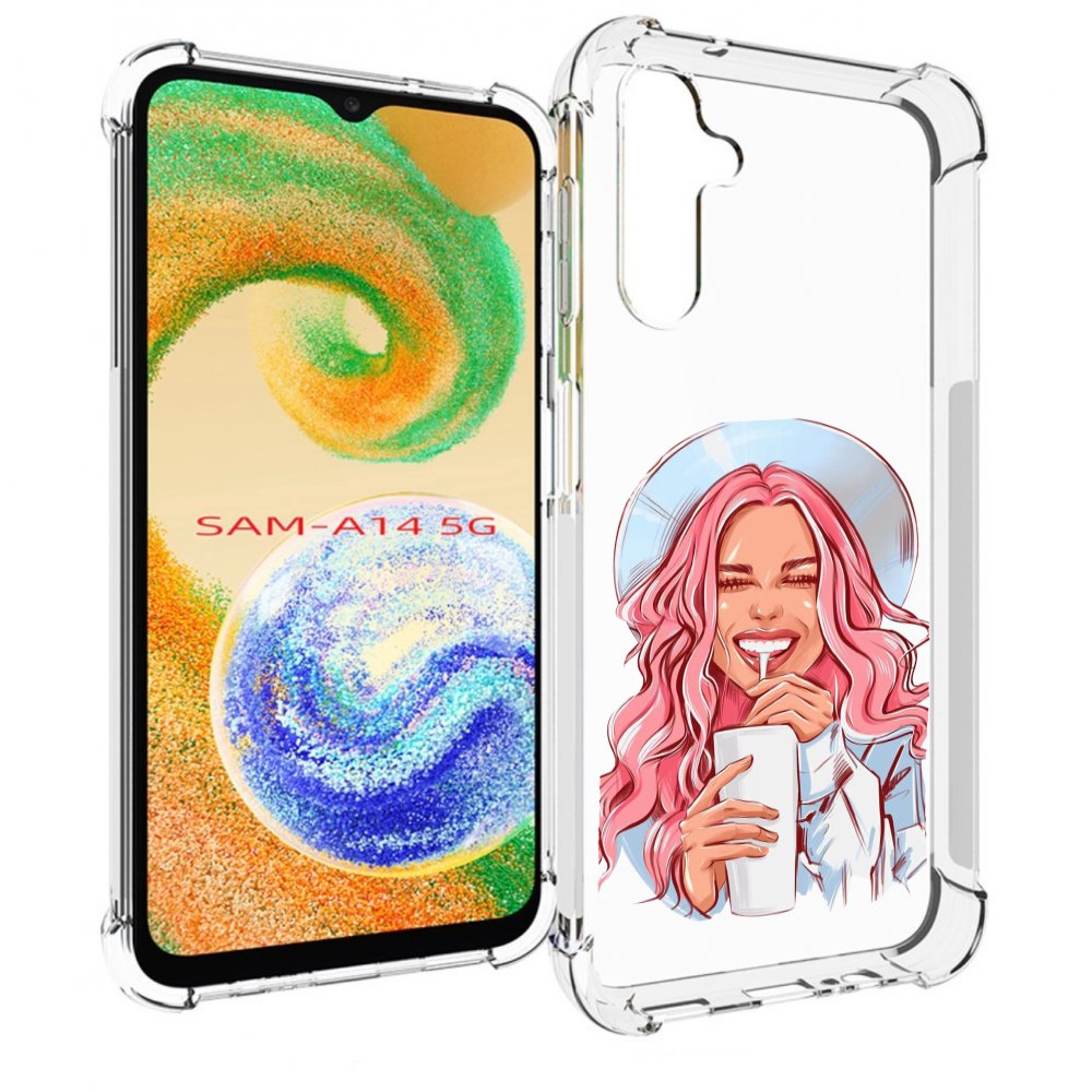 Чехол MyPads веселая-девушка-модель женский для Samsung Galaxy A14 5G, Прозрачный, Tocco
Чехол MyPads веселая-девушка-модель женский для Samsung Galaxy A14 5G, Прозрачный, Tocco