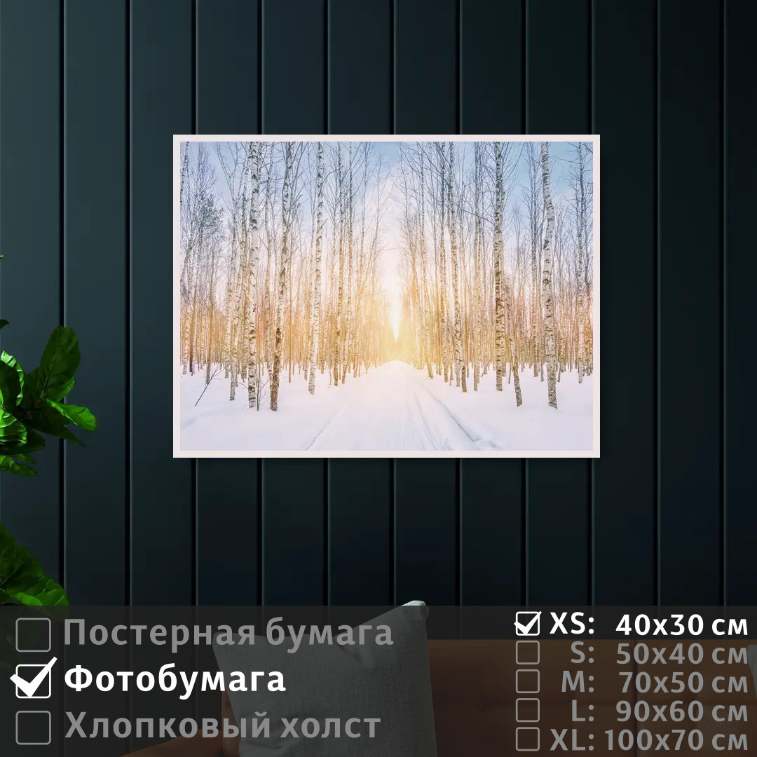 Постер на фотобумаге ПолиЦентр Лучи солнца в зимнем лесу 40х30 см, ЛучиСолнцаВЗимнемЛесу
Постер на фотобумаге ПолиЦентр Лучи солнца в зимнем лесу 40х30 см, ЛучиСолнцаВЗимнемЛесу