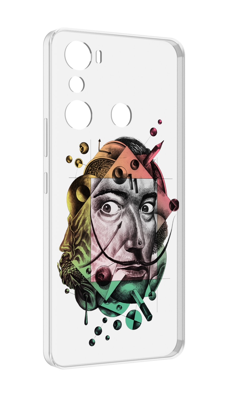 Чехол MyPads разноцветное лицо абстракция для Infinix Hot 20i, Прозрачный, Tocco
Чехол MyPads разноцветное лицо абстракция для Infinix Hot 20i, Прозрачный, Tocco