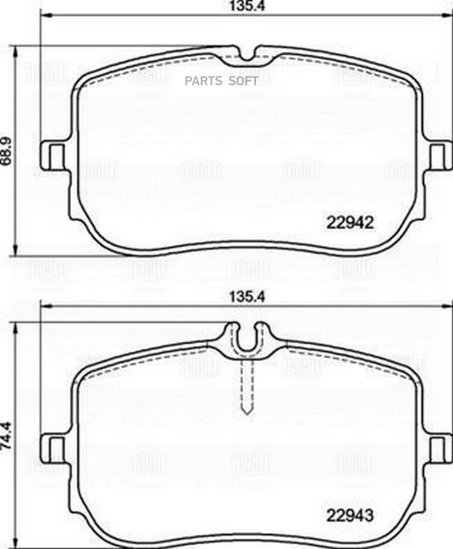 Колодки тормозные для а/м Mercedes A (W177) (18-)/CLA (C118) (19-) диск. перед. 135x69мм |
Колодки тормозные для а/м Mercedes A (W177) (18-)/CLA (C118) (19-) диск. перед. 135x69мм |