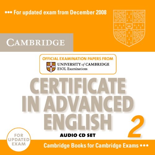 Книга Cambridge Certificate in Advanced English 2 for updated exam Audio CDs (2) (Лицен...
Книга Cambridge Certificate in Advanced English 2 for updated exam Audio CDs (2) (Лицен...