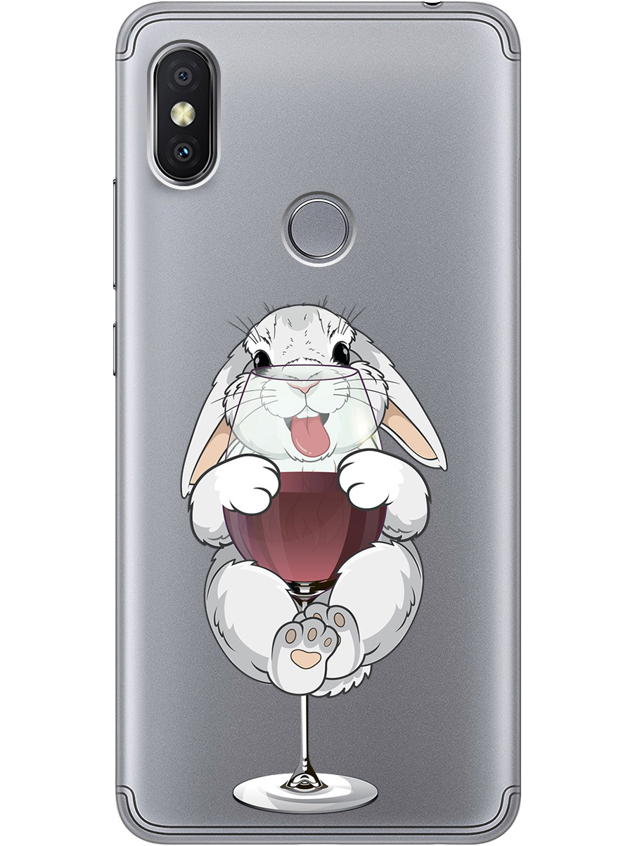 Силиконовый чехол на Xiaomi Redmi S2 с принтом "Кролик и бокал", Прозрачный;белый;бордовый, 718410275
Силиконовый чехол на Xiaomi Redmi S2 с принтом "Кролик и бокал", Прозрачный;белый;бордовый, 718410275