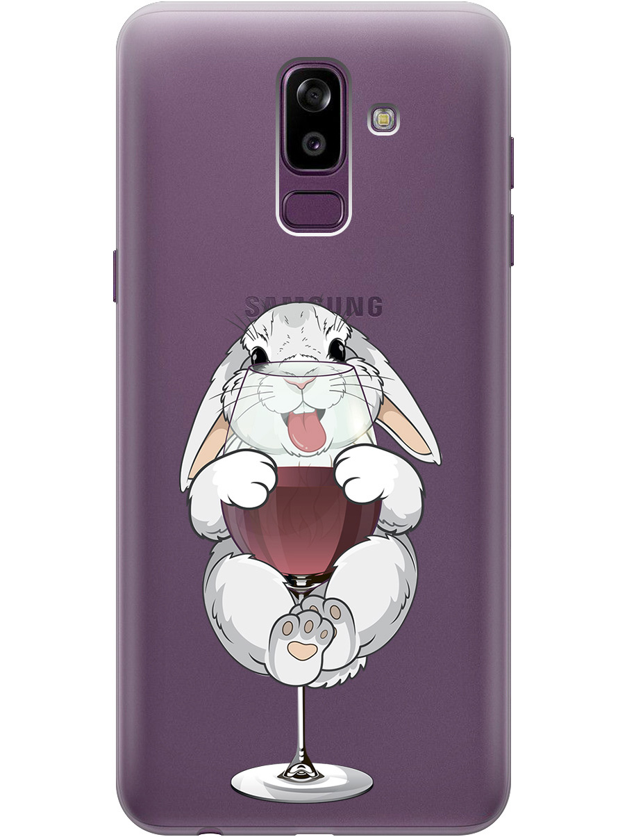 Силиконовый чехол на Samsung Galaxy J8 с принтом "Кролик и бокал", Прозрачный;белый;бордовый, 718586875
Силиконовый чехол на Samsung Galaxy J8 с принтом "Кролик и бокал", Прозрачный;белый;бордовый, 718586875
