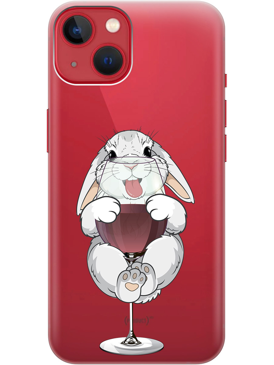 Силиконовый чехол на Apple iPhone 13 с принтом "Кролик и бокал", Прозрачный;белый;бордовый, 732240975
Силиконовый чехол на Apple iPhone 13 с принтом "Кролик и бокал", Прозрачный;белый;бордовый, 732240975