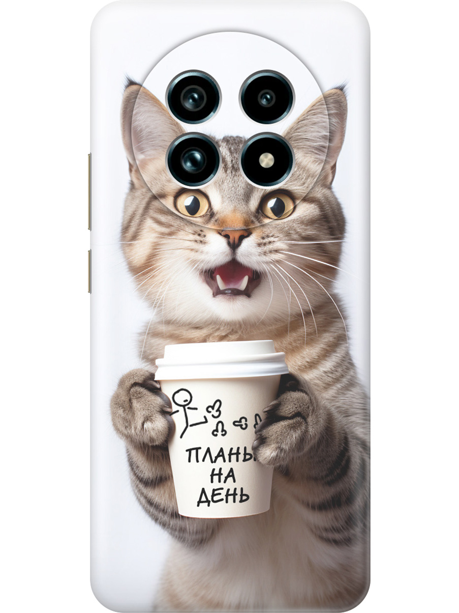 Силиконовый чехол на Realme 13 Pro+ с принтом "Котик и его планы на день", Прозрачный;белый;коричневый, 784808512
Силиконовый чехол на Realme 13 Pro+ с принтом "Котик и его планы на день", Прозрачный;белый;коричневый, 784808512