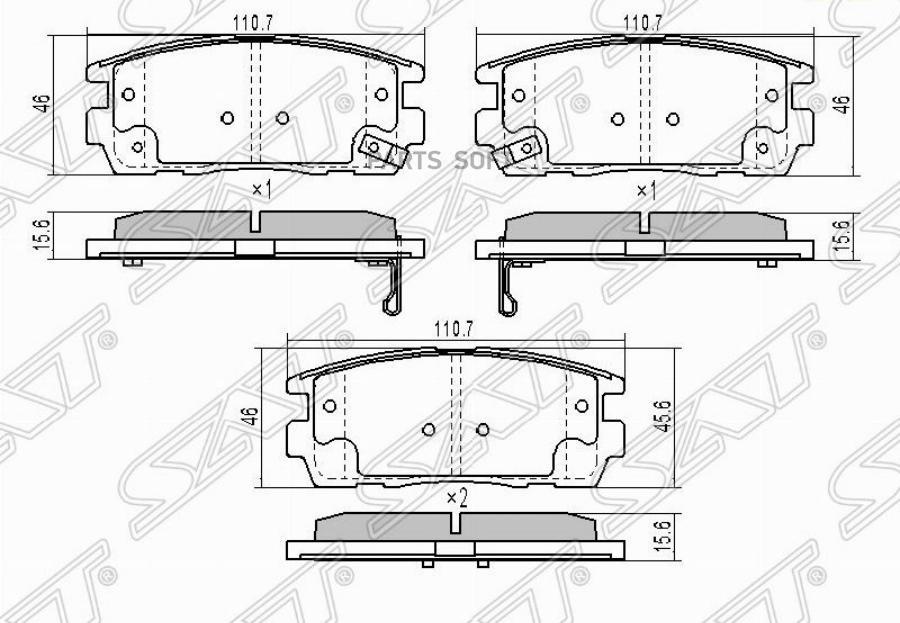 Колодки тормозные зад HYUNDAI TERRACAN 01-/CHEVROLET CAPTIVA 06-/OPEL ANTAR SAT ST96626076
Колодки тормозные зад HYUNDAI TERRACAN 01-/CHEVROLET CAPTIVA 06-/OPEL ANTAR SAT ST96626076