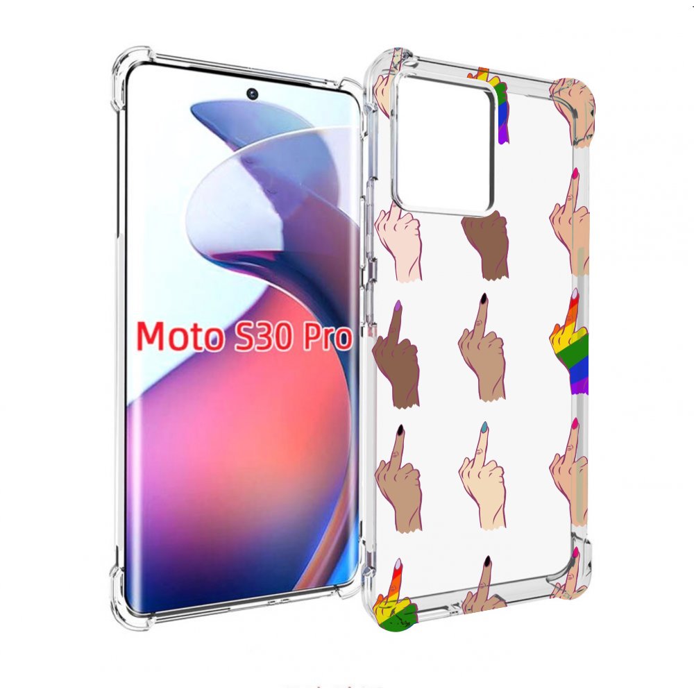 Чехол MyPads разноцветные-руки для Motorola Moto S30 Pro, Прозрачный, Tocco
Чехол MyPads разноцветные-руки для Motorola Moto S30 Pro, Прозрачный, Tocco