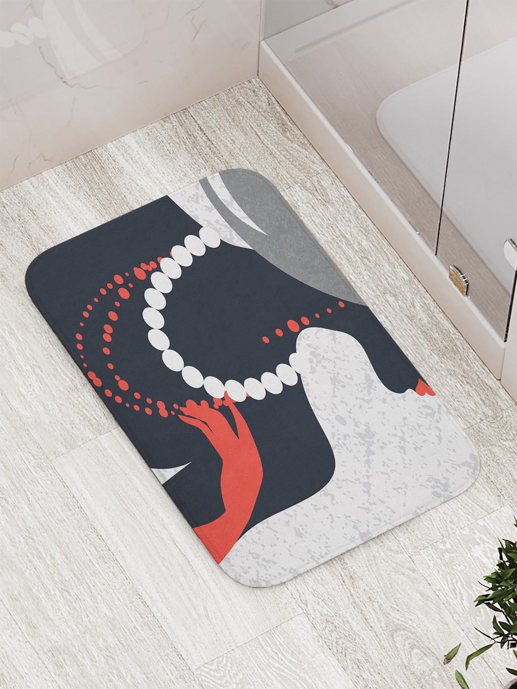 Коврик противоскользящий для ванной, сауны, бассейна, 77х52 см bath_69322 JoyArty 
Коврик противоскользящий для ванной, сауны, бассейна, 77х52 см bath_69322 JoyArty