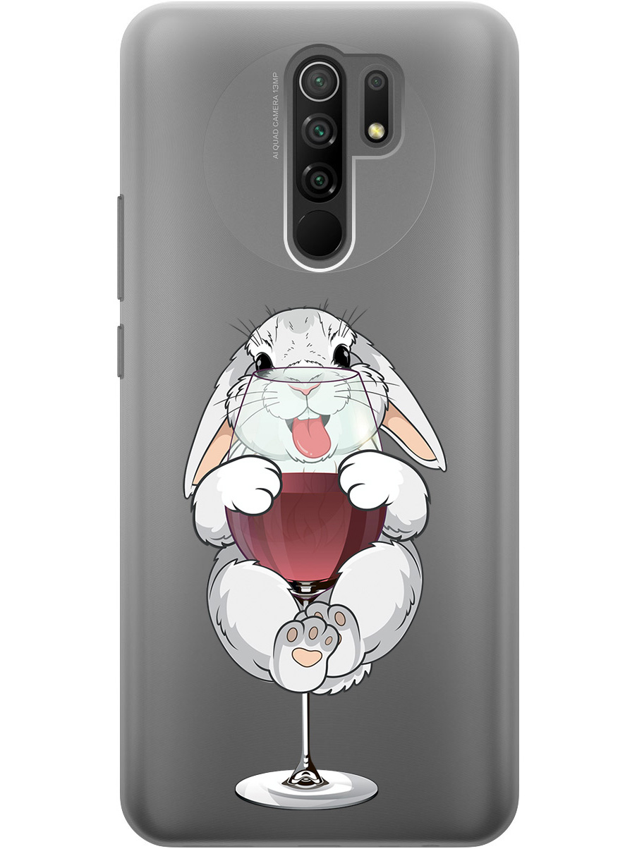 Силиконовый чехол на Xiaomi Redmi 9 с принтом "Кролик и бокал", Прозрачный;белый;бордовый, 723276775
Силиконовый чехол на Xiaomi Redmi 9 с принтом "Кролик и бокал", Прозрачный;белый;бордовый, 723276775