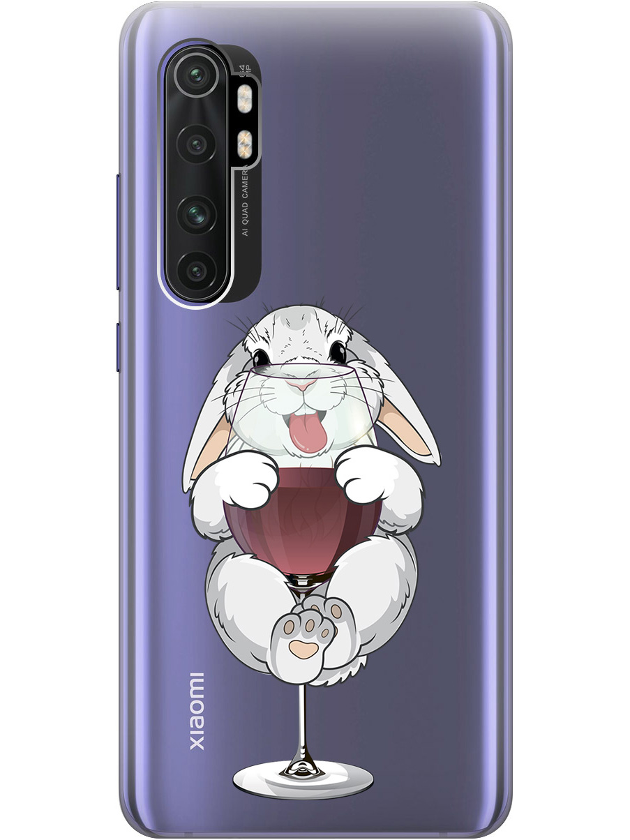 Силиконовый чехол на Xiaomi Mi Note 10 Lite с принтом "Кролик и бокал", Прозрачный;белый;бордовый, 723101275
Силиконовый чехол на Xiaomi Mi Note 10 Lite с принтом "Кролик и бокал", Прозрачный;белый;бордовый, 723101275