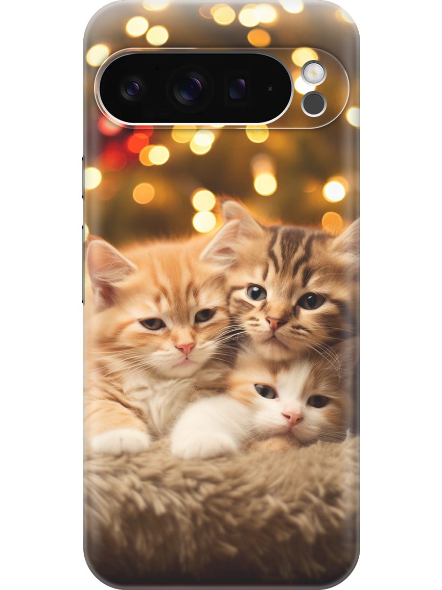 Силиконовый чехол на Google Pixel 9 pro с принтом "Котята и Новый Год", Прозрачный;бежевый;желтый, 784810311
Силиконовый чехол на Google Pixel 9 pro с принтом "Котята и Новый Год", Прозрачный;бежевый;желтый, 784810311