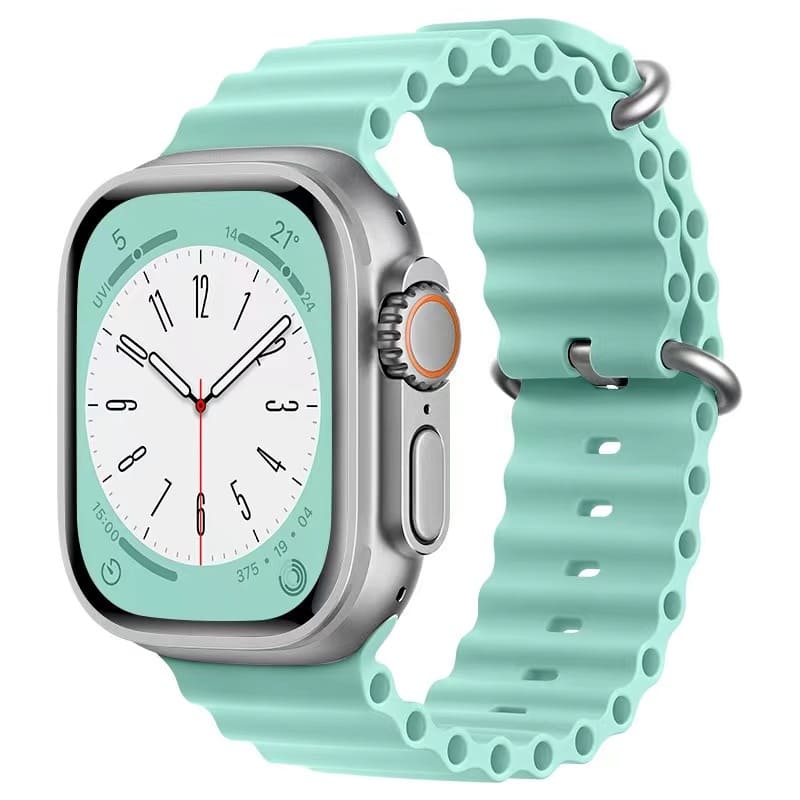 Ремешок для смарт-часов NoBrand для Apple Watch 42/44/45mm, черного цвета, Бирюзовый
Ремешок для смарт-часов NoBrand для Apple Watch 42/44/45mm, черного цвета, Бирюзовый