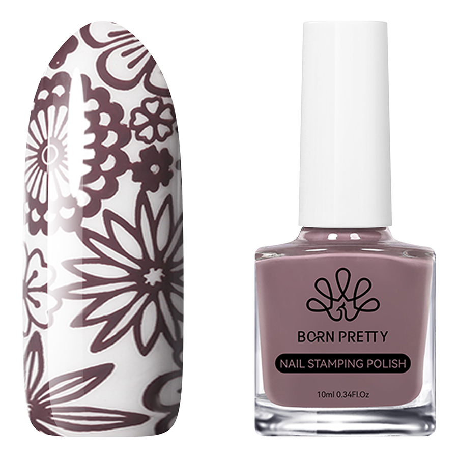 Лак для стемпинга Born Pretty 55950-24 SP24 10 мл, Сиреневый 
Лак для стемпинга Born Pretty 55950-24 SP24 10 мл, Сиреневый
