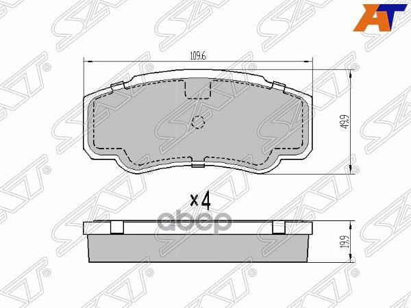 Колодки Тормозные Зад Citroen Jumper 97-/Fiat Ducato 97-/Peugeot Boxer 97- Sat арт. ST-773
Колодки Тормозные Зад Citroen Jumper 97-/Fiat Ducato 97-/Peugeot Boxer 97- Sat арт. ST-773