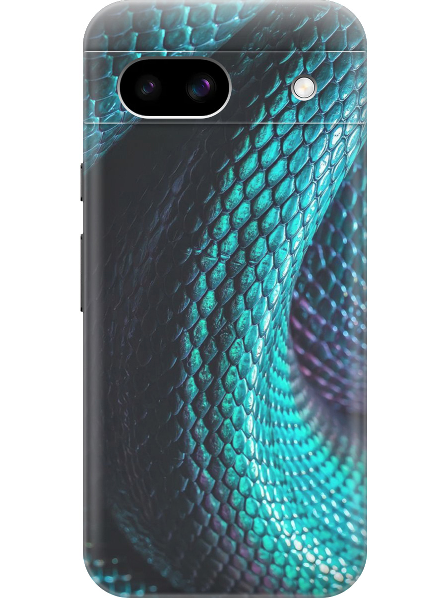 Силиконовый чехол на Google Pixel 8a с принтом "Змеиная кожа", Прозрачный;зеленый;синий, 784809132
Силиконовый чехол на Google Pixel 8a с принтом "Змеиная кожа", Прозрачный;зеленый;синий, 784809132