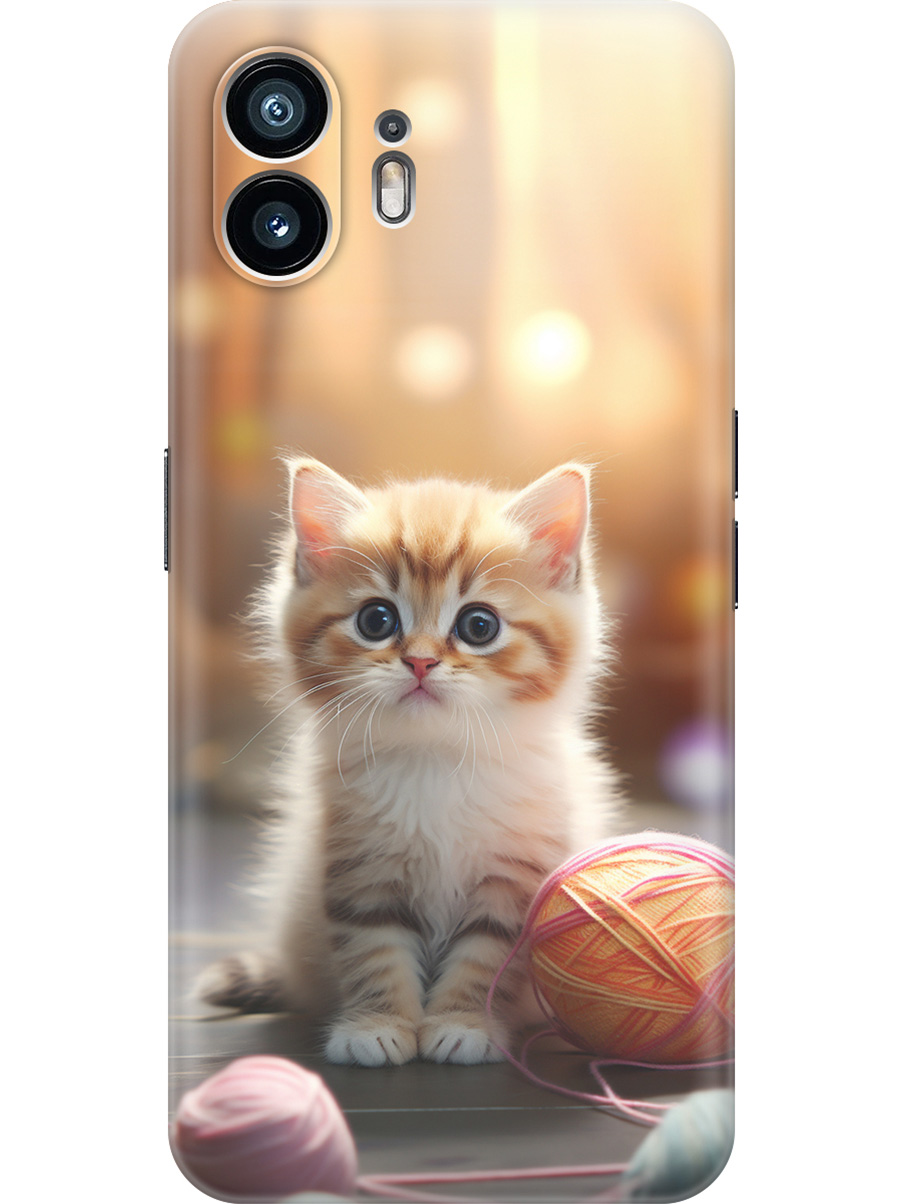 Силиконовый чехол на Nothing Phone (2) с принтом "Котик и нитки", Прозрачный;белый;желтый;розовый, 784811511
Силиконовый чехол на Nothing Phone (2) с принтом "Котик и нитки", Прозрачный;белый;желтый;розовый, 784811511