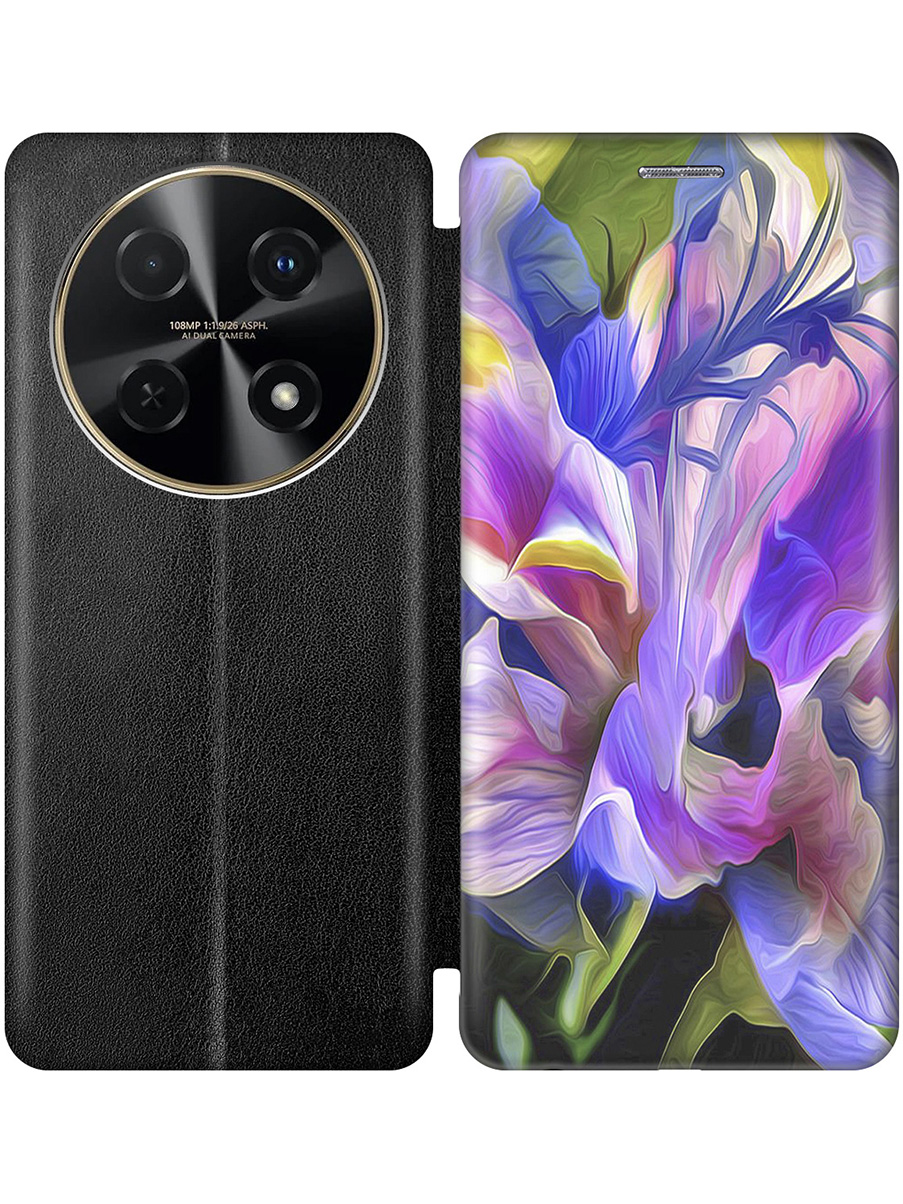 Чехол-книжка на Huawei nova 12i с принтом "Цветочная абстракция" черный, Черный;зеленый;синий;фиолетовый, 782624021
Чехол-книжка на Huawei nova 12i с принтом "Цветочная абстракция" черный, Черный;зеленый;синий;фиолетовый, 782624021