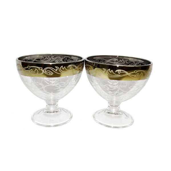 Набор креманок д/мороженного 2шт "Мальва" ГН Вдохновение в уп.К1571 2597, Золотистый;прозрачный
Набор креманок д/мороженного 2шт "Мальва" ГН Вдохновение в уп.К1571 2597, Золотистый;прозрачный