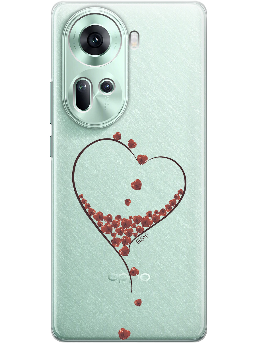 Силиконовый чехол на Oppo Reno11 с принтом "Маленькие сердечки" прозрачный, Прозрачный;бордовый;черный, 782630691
Силиконовый чехол на Oppo Reno11 с принтом "Маленькие сердечки" прозрачный, Прозрачный;бордовый;черный, 782630691