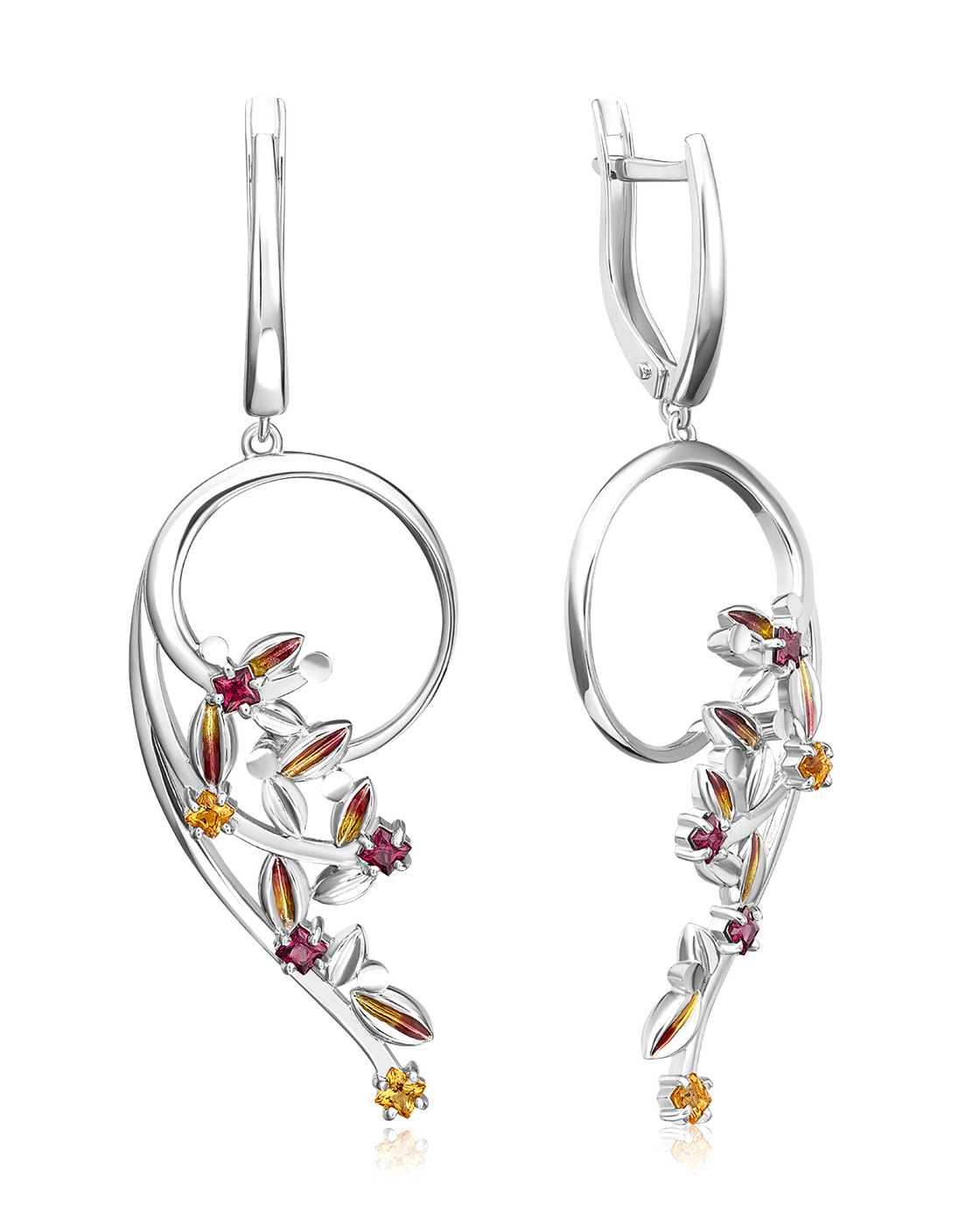 Серьги из серебра с гранатом, цитрином PLATINA jewelry 02-4748-00-722-0200-68, 02-4748-00-722-0200-68
Серьги из серебра с гранатом, цитрином PLATINA jewelry 02-4748-00-722-0200-68, 02-4748-00-722-0200-68