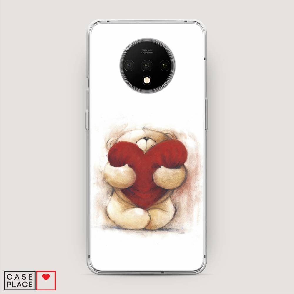 Чехол Awog на OnePlus 7T / ВанПлас 7T "Мишка с сердцем 1", Белый;красный;бежевый, 150950-6
Чехол Awog на OnePlus 7T / ВанПлас 7T "Мишка с сердцем 1", Белый;красный;бежевый, 150950-6
