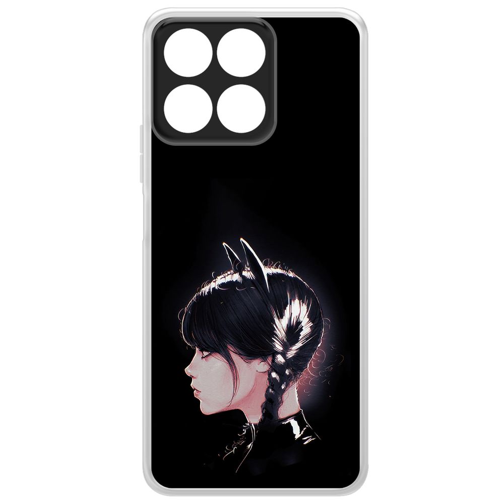 Чехол-накладка Krutoff Clear Case Уэнсдей Аддамс - Кошка Уэнсдей для Honor X7c, Прозрачный
Чехол-накладка Krutoff Clear Case Уэнсдей Аддамс - Кошка Уэнсдей для Honor X7c, Прозрачный