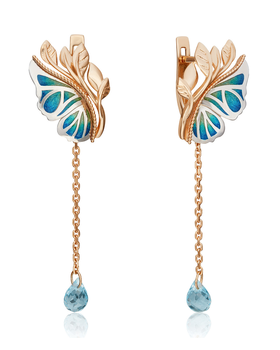 Серьги из белого, красного золота с топазом PLATINA jewelry 02-4694-00-201-1111-75, 02-4694-00-201-1111-75
Серьги из белого, красного золота с топазом PLATINA jewelry 02-4694-00-201-1111-75, 02-4694-00-201-1111-75