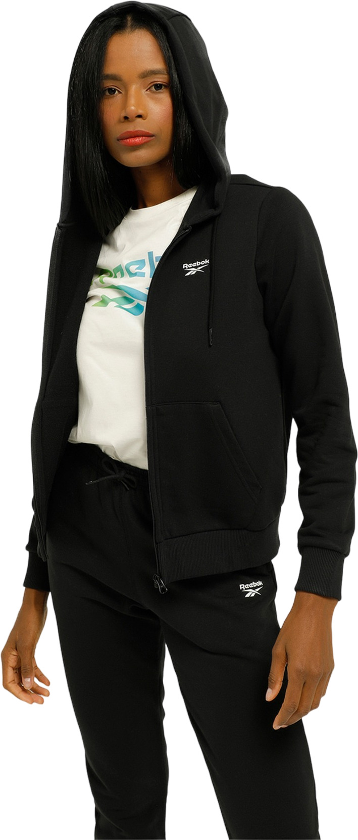 Толстовка женская Reebok RI SL FRENCH TERRY FZ черная S, Черный, RI SL FRENCH TERRY FZ
Толстовка женская Reebok RI SL FRENCH TERRY FZ черная S, Черный, RI SL FRENCH TERRY FZ