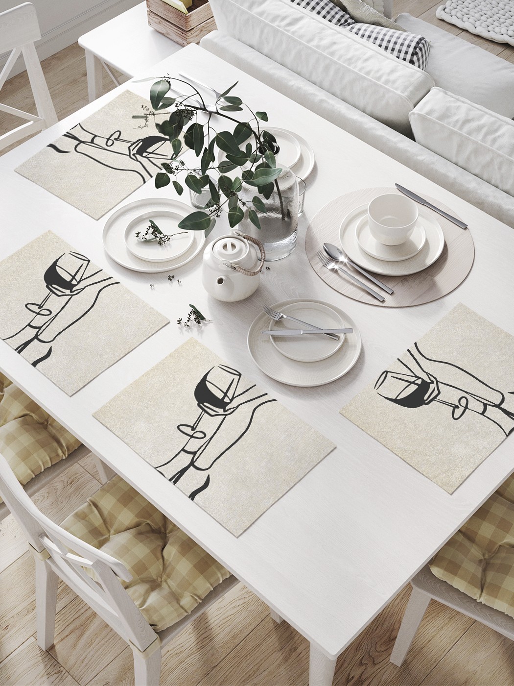 Комплект салфеток JoyArty "Независимая женщина" для сервировки стола (32х46 см, 4 шт.), Бежевый, Независимая женщина
Комплект салфеток JoyArty "Независимая женщина" для сервировки стола (32х46 см, 4 шт.), Бежевый, Независимая женщина