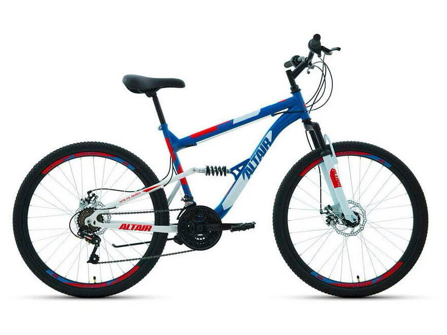 Велосипед FORWARD ALTAIR MTB FS 26 1.0, колесо 26'', рост 16'', сезон 2021-2022, синий/кра, Altair MTB FS 26 1.0
Велосипед FORWARD ALTAIR MTB FS 26 1.0, колесо 26'', рост 16'', сезон 2021-2022, синий/кра, Altair MTB FS 26 1.0