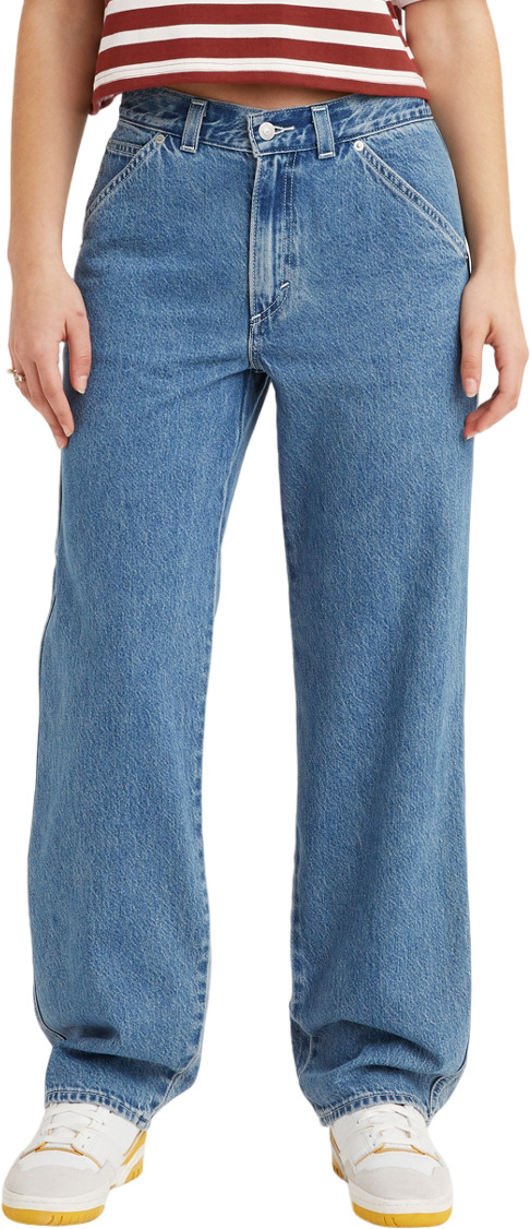 Джинсы женские Levi's Women Baggy Dad Utility Jeans синие W30/L32, Синий, Women Baggy Dad Utility Jeans
Джинсы женские Levi's Women Baggy Dad Utility Jeans синие W30/L32, Синий, Women Baggy Dad Utility Jeans