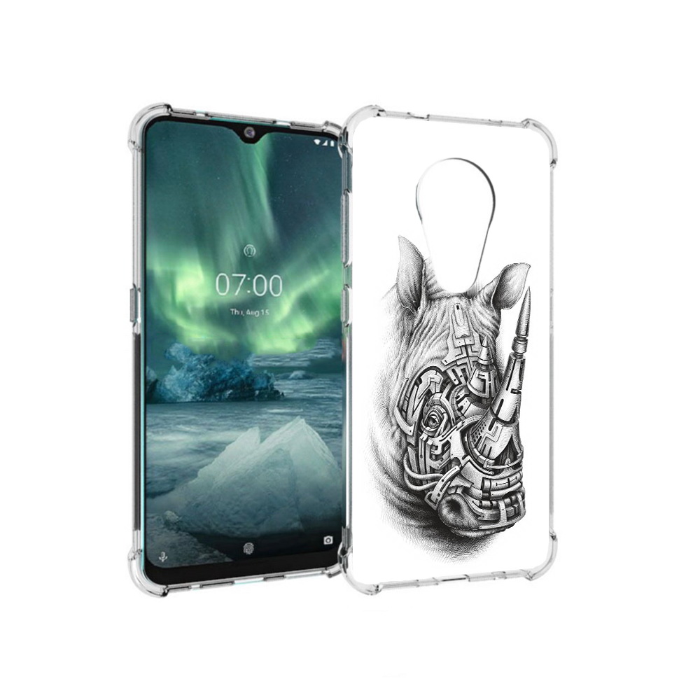 Чехол MyPads Tocco для Nokia 7.2 стальной носорог (PT139171.105.620), Прозрачный, Tocco
Чехол MyPads Tocco для Nokia 7.2 стальной носорог (PT139171.105.620), Прозрачный, Tocco