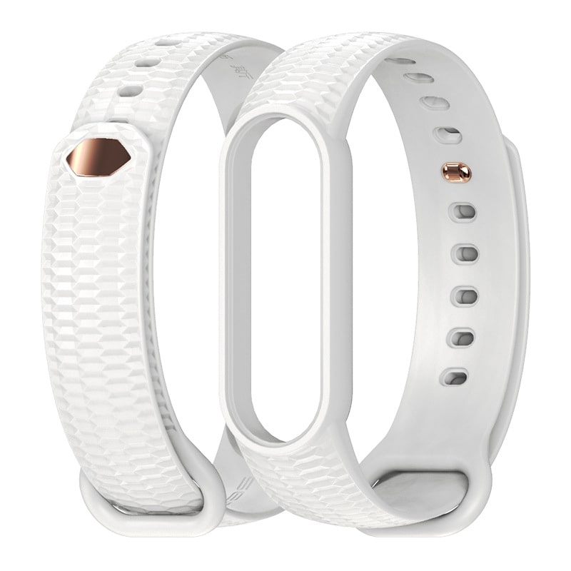 Силиконовый ремешок Mijobs Honeycomb для Xiaomi Mi Band 5 / Band 5 NFC (белый), Honeycomb
Силиконовый ремешок Mijobs Honeycomb для Xiaomi Mi Band 5 / Band 5 NFC (белый), Honeycomb