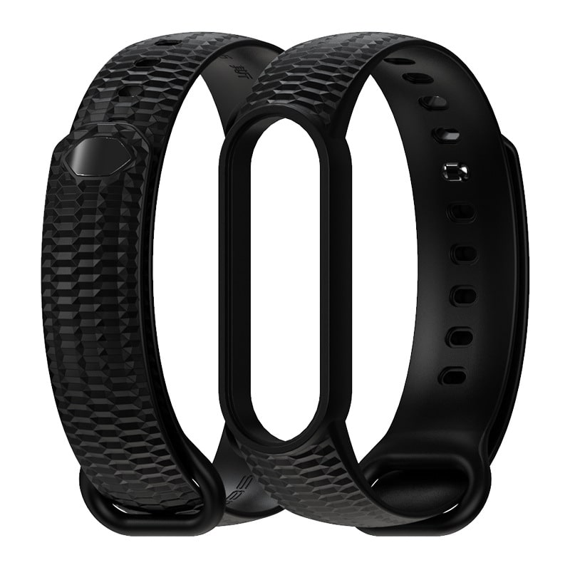 Силиконовый ремешок Mijobs Honeycomb для Xiaomi Mi Band 5 / Band 5 NFC (черный), Honeycomb
Силиконовый ремешок Mijobs Honeycomb для Xiaomi Mi Band 5 / Band 5 NFC (черный), Honeycomb